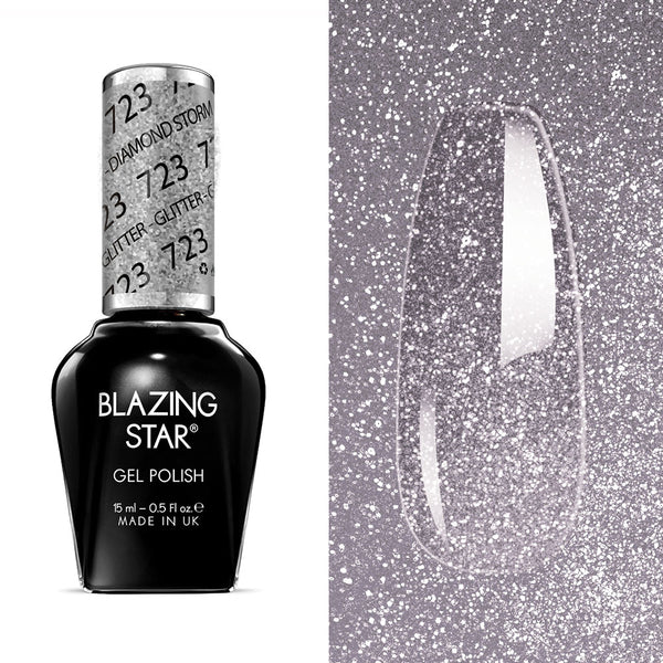 BLAZING STAR Gel Polish - Diamond Storm - BSG723