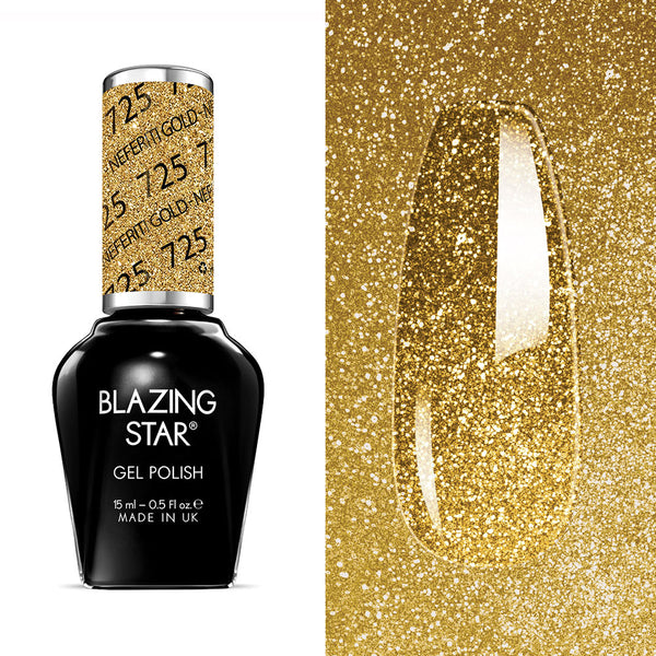 BLAZING STAR Gel Polish - Neferiti Gold - BSG725