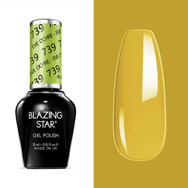 BLAZING STAR Gel Polish - Eve Ochre - BSG739