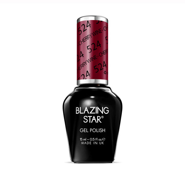 BLAZING STAR Gel Polish - Cherry Wine - BSG524
