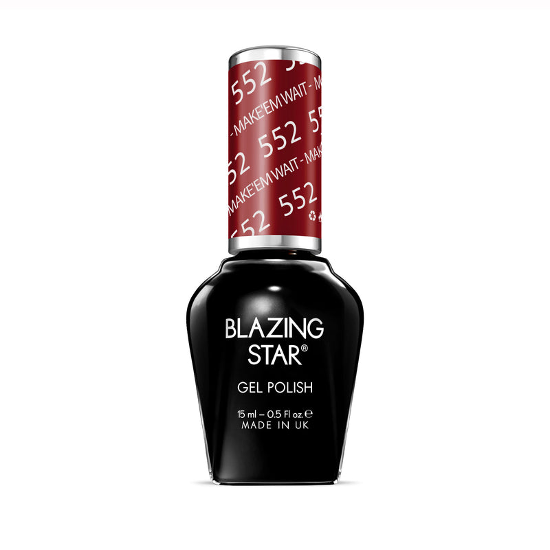 BLAZING STAR Gel Polish - Make' Em Wait - BSG552