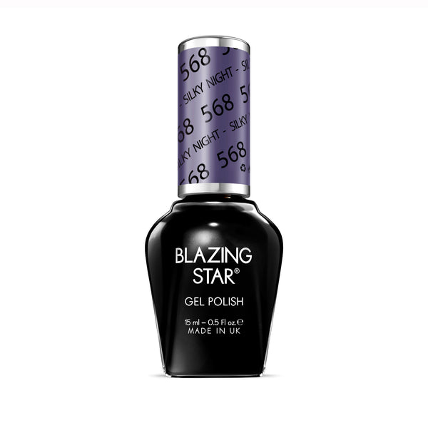 BLAZING STAR Gel Polish - Silky Night - BSG568