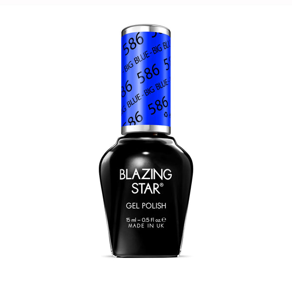 BLAZING STAR Gel Polish - Big Blue - BSG586