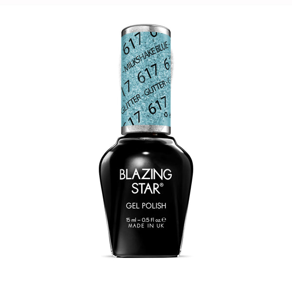 BLAZING STAR Gel Polish - Milkshake Blue - BSG617