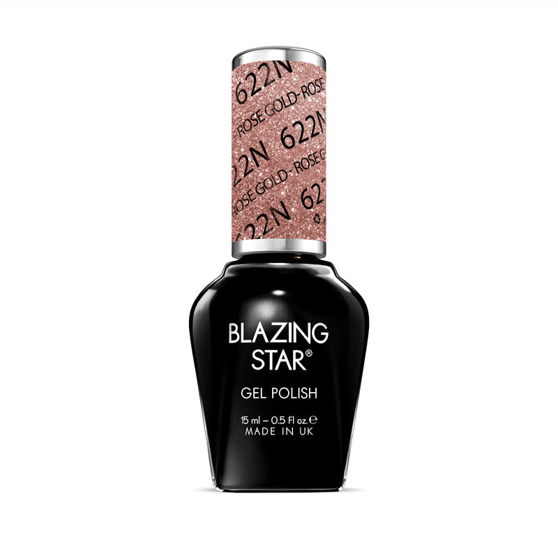 BLAZING STAR Gel Polish - Rose Gold - BSG622N