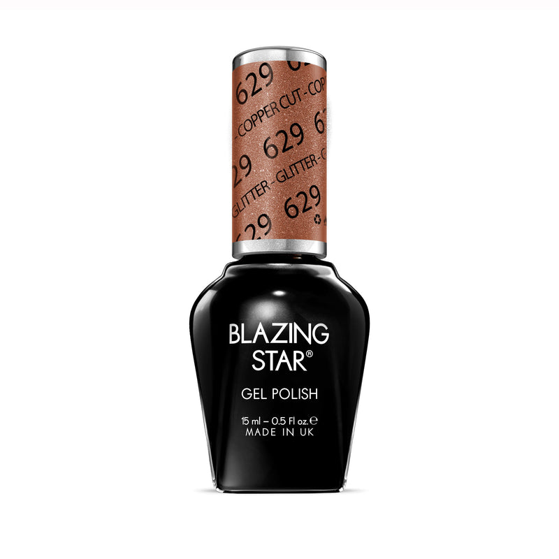 BLAZING STAR Gel Polish - Copper Cut - BSG629