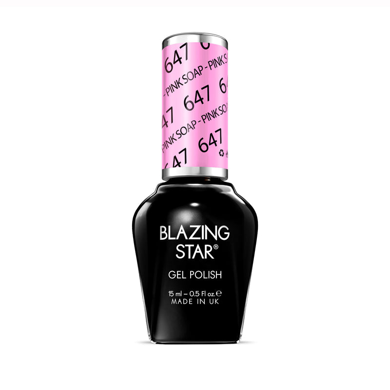 BLAZING STAR Gel Polish - Pink Soap - BSG647