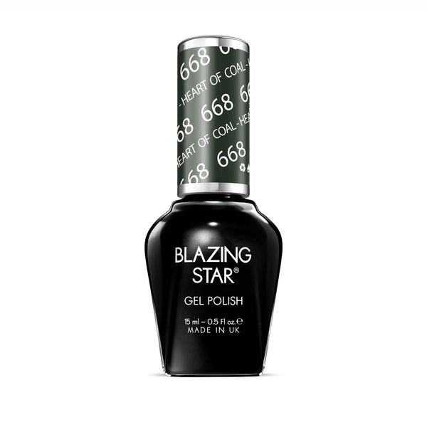 BLAZING STAR Gel Polish - Heart Of Coal - BSG668