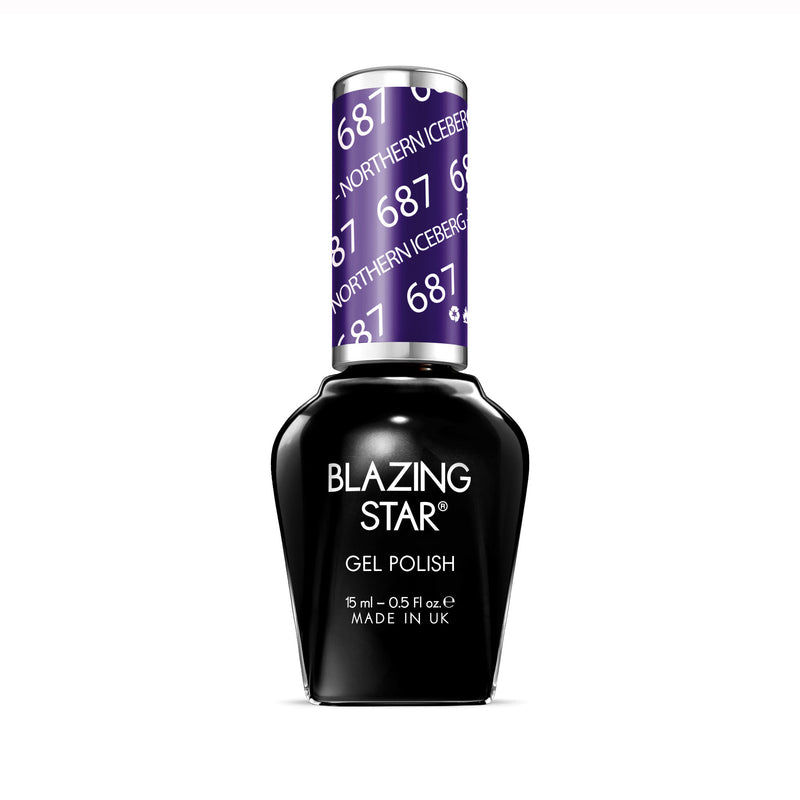 BLAZING STAR Gel Polish - Northern Iceberg - BSG687