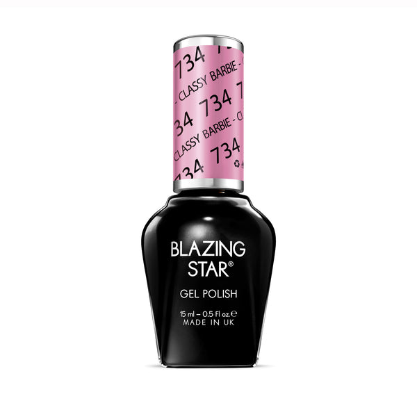 BLAZING STAR Gel Polish - Classy Barbie - BSG734