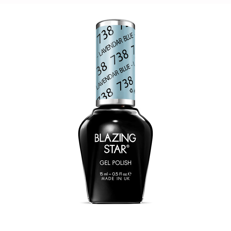 BLAZING STAR Gel Polish - Lavender Blue - BSG738