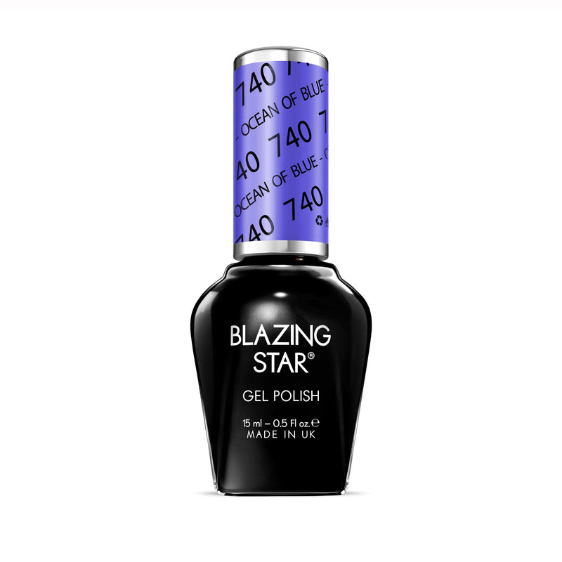 BLAZING STAR Gel Polish - Ocean Of Blue - BSG740