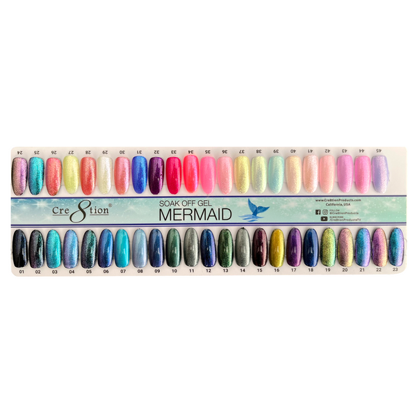 CRE8TION - MERMAID COLLECTION - SET OF 45 COLORS
