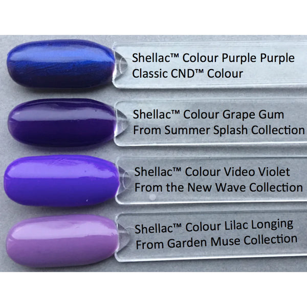 CND SHELLAC - JUMBO SIZE - Purple Purple