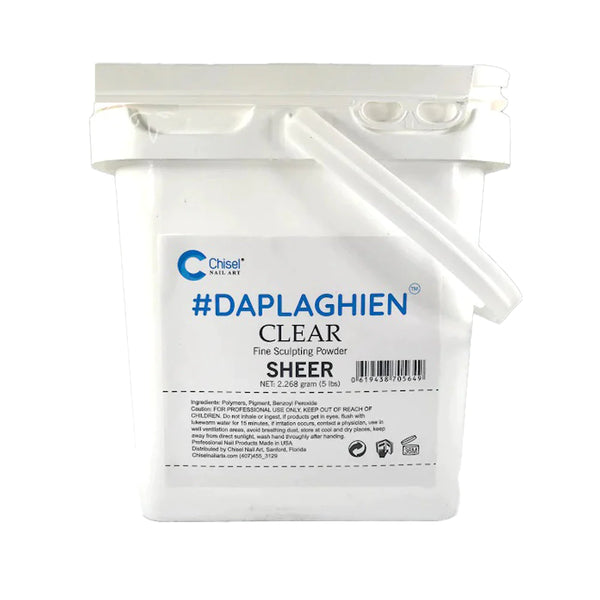 CHISEL ACRYLIC POWDER DAP LA GHIEN - CLEAR 5 lbs