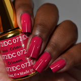 DC072 - Matching Gel & Nail Polish - Crimson