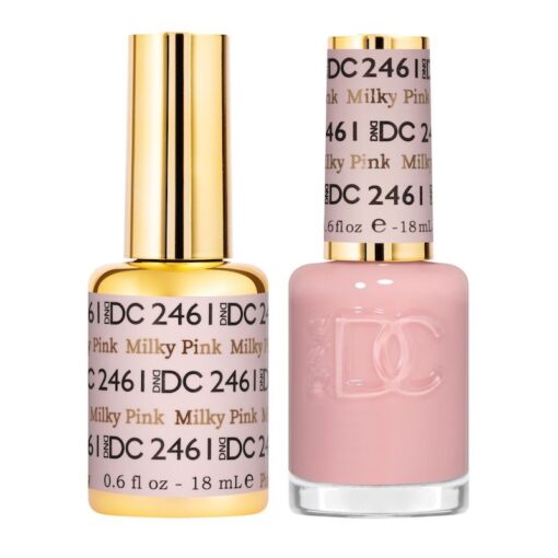 DC2461 - Matching Gel & Nail Polish - Milky Pink