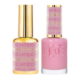 DC147 - Matching Gel & Nail Polish - Pink Powder