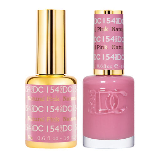 DC154 - Matching Gel & Nail Polish - Natural Pink