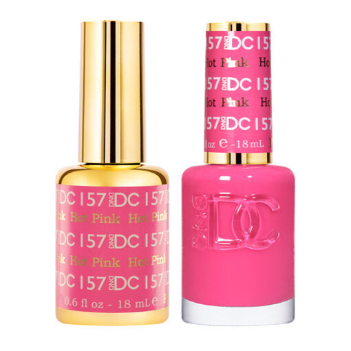 DC157 - Matching Gel & Nail Polish - Hot Pink