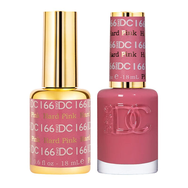 DC166 - Matching Gel & Nail Polish - Hard Pink