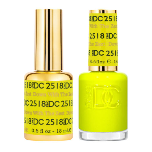 DC2518 - Matching Gel & Nail Polish - Down With The Zest