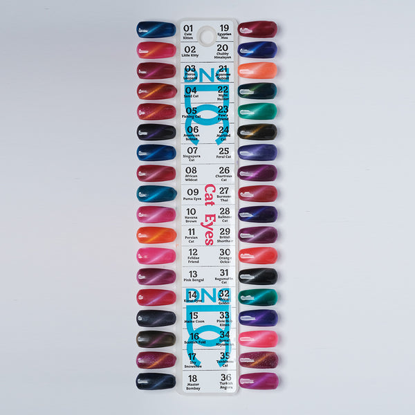 DC - Cat Eyes Collection - Set of 36 Colors