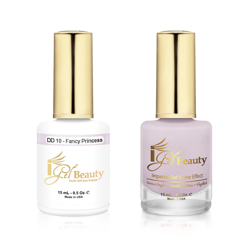 IG010 - IGEL DUO GEL & POLISH 0.5oz - FANCY PRINCESS