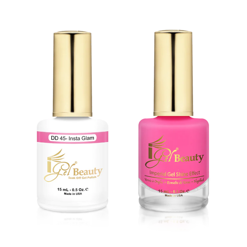 IG045 - IGEL DUO GEL & POLISH 0.5oz - INSTA GLAM