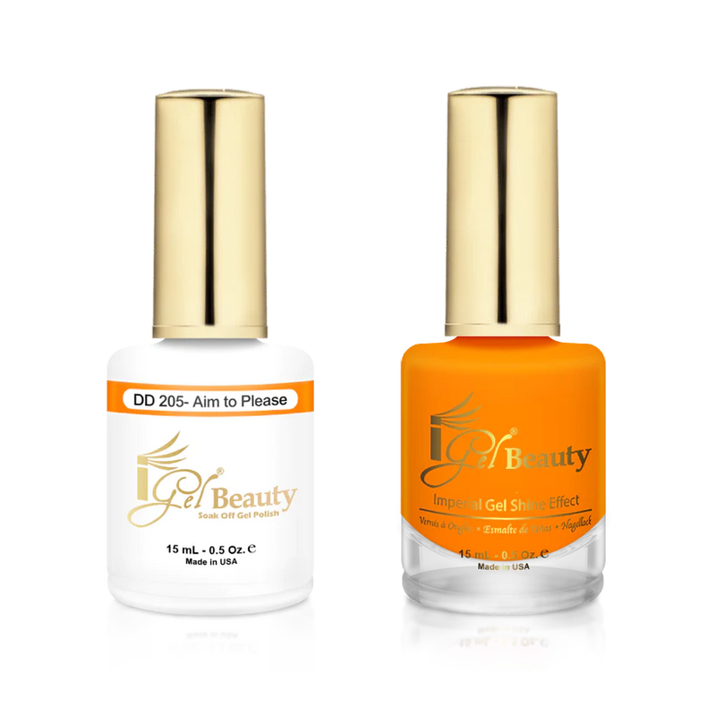 IG205 - IGEL DUO GEL & POLISH 0.5oz - AIM TO PLEASE