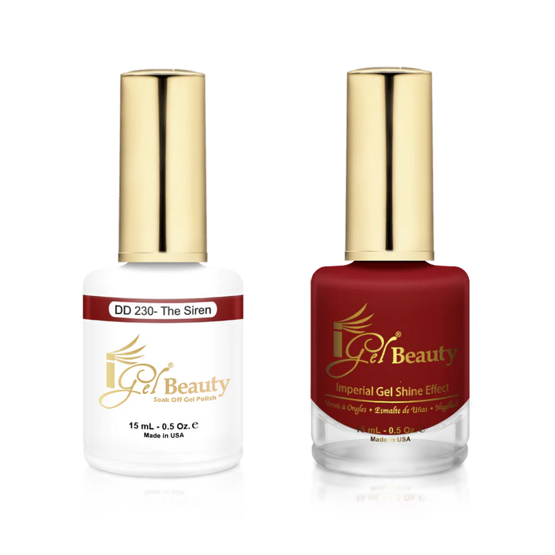 IG230 - IGEL DUO GEL & POLISH 0.5oz - THE SIREN