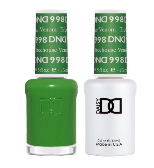 DND998 -  Matching Gel & Nail Polish - Treehouse Venom