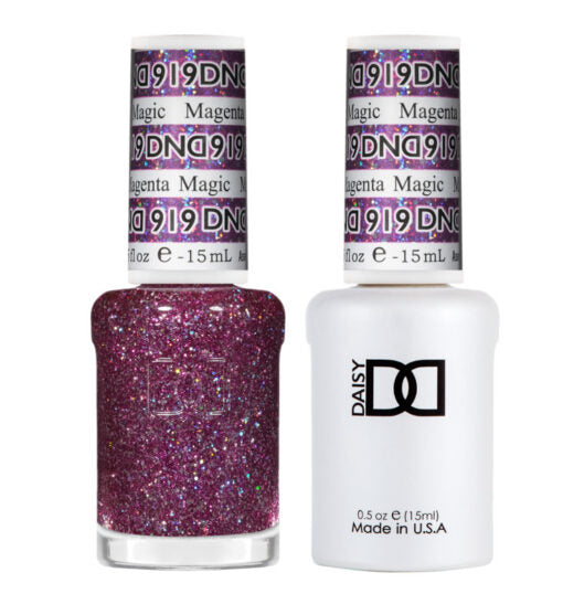 DND919 - Matching Gel & Nail Polish - Magenta Magic