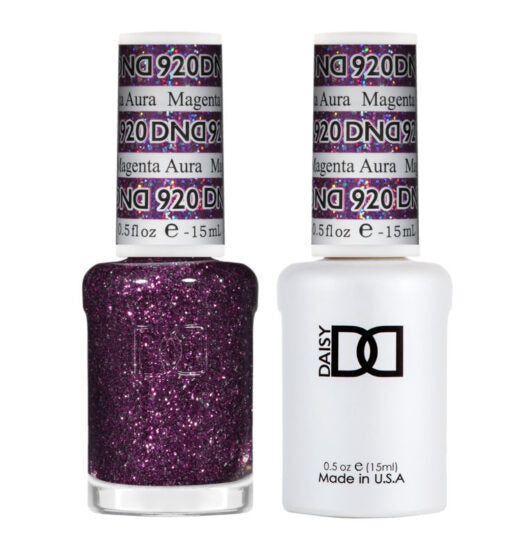 DND920 - Matching Gel & Nail Polish - Magenta Aura