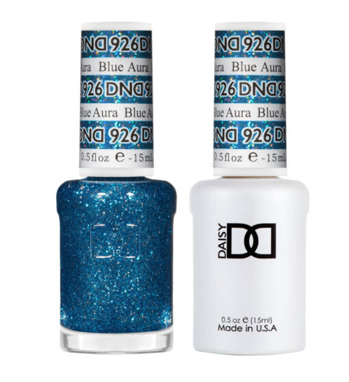 DND926 - Matching Gel & Nail Polish - Blue Aura