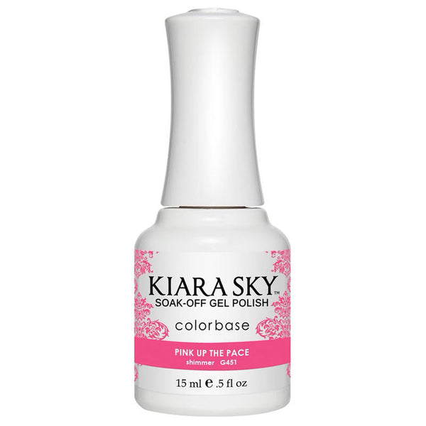 KIARA SKY Gel Polish – G451 Pink Up The Pace