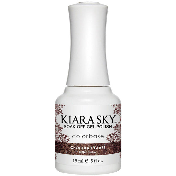 KIARA SKY Gel Polish – G467 Chocolate Glaze