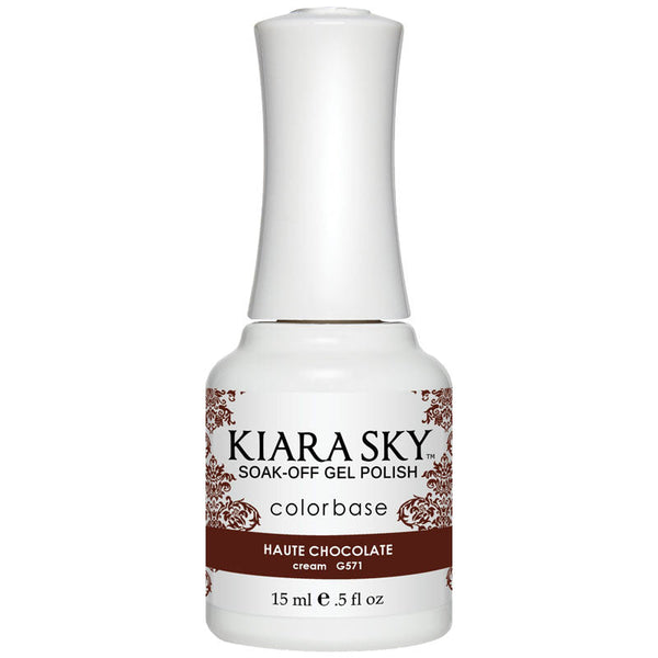 KIARA SKY Gel Polish – G571 Haute Chocolate
