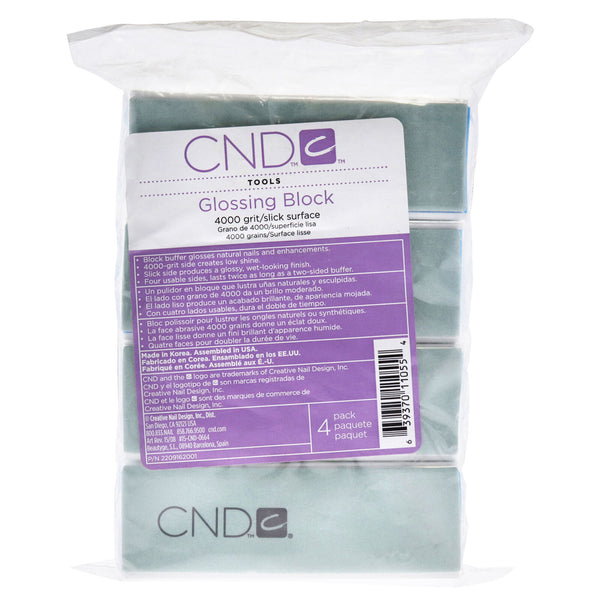 CND Glossing Block 4-pk