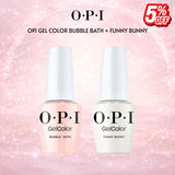 OPI GEL COLOR BUBBLE BATH + FUNNY BUNNY