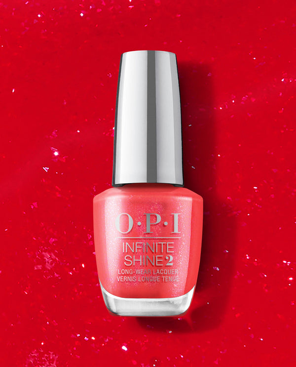 OPI INFINITE SHINE - ISLS010 - Left Your Texts on Red 