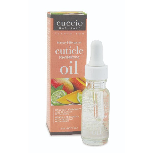 Cuccio Naturale Revitalizing Cuticle Oil Mango & Bergamot - 0.5 oz / 15 mL