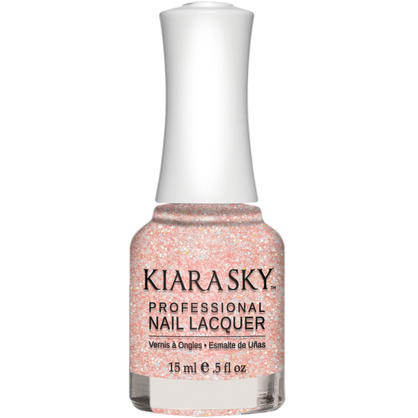 KIARA SKY Nail Lacquer – N496 Pinking Of Sparkle