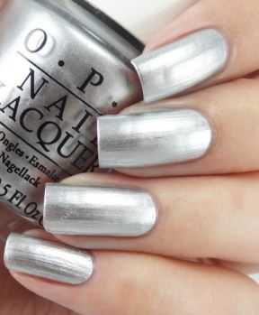 OPI NAIL LACQUER - NLP19 - Silver Canvas