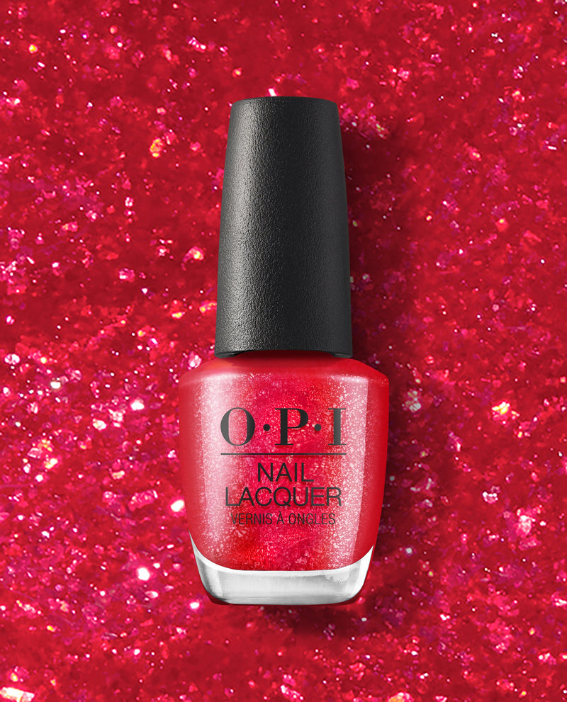 Red sparkle deals opi nail polish