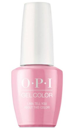 OPI GELCOLOR - GCP30 - Lima Tell You About This Color!