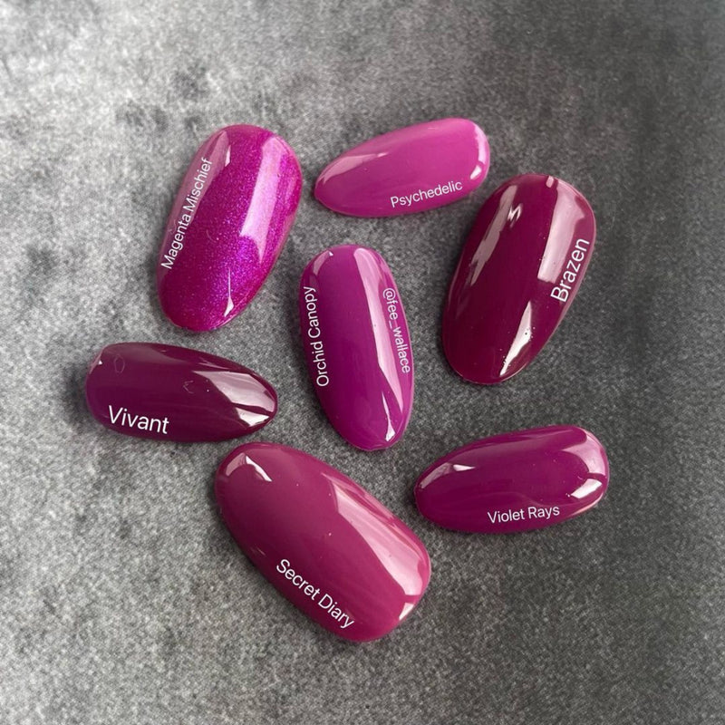 CND SHELLAC - Magenta Mischief