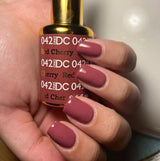 DC042 - Matching Gel & Nail Polish - Red Cherry