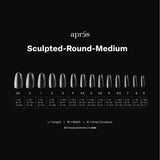 apres - Gel-X Tips - Sculpted Round Medium 2.0 Box of Tips 14 sizes