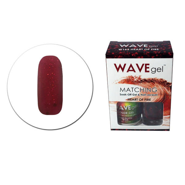 WAVE GEL MATCHING SET #163 - Hearts on Fire